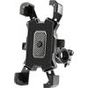 Generic Porta del telefono per bici - Montaggio della maniglia motociclistica, telefonica regolabile | Supporto per telefoni da viaggio compatti, supporto per morsetto scooter rotante, supporto per tel