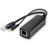 PremierTech PT4812 POE Splitter 48V RJ45 Standard IEEE802.3AF/AT Uscita 12V 1A 2A Power Out Separatore Rete Ethernet Alimentazione Dispositivi IP Telecamere Access Point Switch Passive
