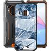 AQGGIIXY Cover per Blackview BV6200 Plus (6.56), Custodia TPU in Silicone Flessibile Morbida e Sottile, Black Antiurto Morbido Bumper Protettiva Case per Blackview BV6200 Plus - XT77