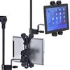 MusicalStore2005 Supporto Tablet/iPad Aggancio a Leggio Asta Microfonica