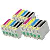 INK BELLIVE 15 Cartucce compatibili per Epson T0711 T0712 T0713 T0714 Stylus DX8450 DX9400F S20 SX100 SX105