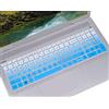 CASEDAO Copritastiera per 2019 HP Envy x360 2-in-1 15.6 laptop/HP Pavilion x360 15.6 Series/New HP Pavilion serie 15.6 Inch Series/HP Envy 17 17-AE 17-BS 17-BW Series Grudual Blue