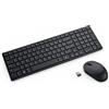 DELL KM555 tastiera Mouse incluso Universale RF senza fili + Bluetooth QWERTY Inglese britannico Nero (DELL SILENT KEYBOARD AND MOUSE - - KM555 - UK [QWERTY]) - Versione UK