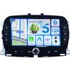 MISONDA 6G + 128G Android 15 Autoradio per Fiat 500 2016-2020 Wireless CarPlay Android Auto 7 pollici IPS Stereo con DSP Mirror Link Bluetooth WiFi GPS FM/RDS RDS SWC telecamera posteriore + microfono