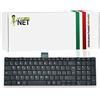 new net Keyboards - Tastiera Italiana Compatibile per Notebook Satellite PRO C50-A-1E4 C50-A-1E5 C50-A-1E6 C50-A-1EK C50-A-1EL C50-A-1EM C50-A-1EU C50-A-1EV C50-A-1F4 C50-A-1FD Senza Frame