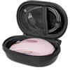 Safinein Piccola custodia rigida da viaggio per mouse Logitech MX Anywhere 3S/Anywhere 2S/Anywhere 3/Anywhere 2/Anywhere 2/mouse wireless ad alte prestazioni (nero)