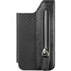 Generico Porta carte magnetico per portafoglio, porta carte sul retro del telefono | Porta di credito pieghevole con tasca multi-slot sul retro del telefono,Custodia ribaltabile per cellulare adesiva per
