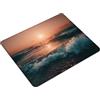 Xiaonu Tappetino Mouse Gaming 40 x 30 cm Tramonto Mouse Pad Piccolo Impermeabile Tappetino Scrivania con Base in Gomma Antiscivolo, Oceano Mousepad Superficie Liscia per Laptop e Ufficio,Regalo Donna S0-1378