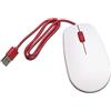 Raspberry PiÂ Raspberry Pi® Raspberrymaus - Mouse USB ottico bianco, rosso