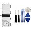 Audiosystem BATTERIA 7000Mah PER SAMSUNG GALAXY TAB 2 10.1 GT P5100 P5110 N8000 SP3676B1A, ACCESSORI MONTAGGIO BATTERIA