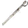 PRAZTECH® Pinzette per saldatura ad anello con testa e gambo in acciaio inox, strumento per morsa per gioiellieri, supporto di serraggio