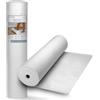 VanGuardX Protezione Pavimenti Feltro Autoadesivo | Copertura Temporanea per Ristrutturazione e Pittura | Antiscivolo e Impermeabile per Parquet, Piastrelle, Gres | 1x50m (120 gr)