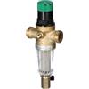 Honeywell FILTRO REDUCTOR CON LAVADO MANUAL Y VASO TRANSPARENTE - 3/4 - TMAX 40ºC - PE 16 BAR - PS 1,5….6 BAR - MALLA 100 MICRAS - FK06-3/4AA