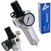 TC TECHNIC Filtro aria compressa Unità di manutenzione riduttore di pressione regolatore per compressore 1/2