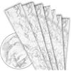 Eurodeco Pannelli da soffitto e pannelli murali in polistirene XPS e polistirolo, effetto marmo, 6 m²/36 pezzi, rivestimento per soffitto, imitazione marmo, 100 x 16,7 cm (PP-100)