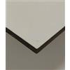 Santoro Shop Pannelli HPL in Bachelite Alta Qualità - Stratificato Compatto, Spessore 4 mm, Diversi Colori e Misure, Resistenti e Durevoli (Bianco RAL 9010, cm 65x65)