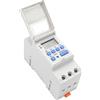 TopHomer Timer Switch, Weekly THC15A 16A Digitale LCD Programmabile Timer DIN Rail Relè Interruttore 50Hz 12V