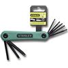 STANLEY 4-69-263 Chiavi Esagonali Torx con Supporto, Modello 4, Set di 8 Pezzi