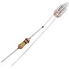 Othmro 50 Pezzi F4 4x10mm AC 220V Luminoso Rosso Luce Neon Lampadina Indicatore Lampada FAI DA TE Ricambio con Resistore 150K