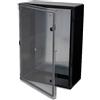 BOXEXPERT cassetta di distribuzione esterno IP65 ABS 700 x 500 x 250 mm Fleet, impermeabile, armadio elettrico/wand, custodia industriale vuota, nera