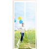 AQKaki Zanzariera Magnetica, Tenda Zanzariera Porte con Magneti Forti | 100x280cm Bianco Fibra di Poliestere Automatica Chiusura Traspirante Zanzariere Magnetiche per Finestre per Balcone Soggiorno