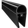 W Waka Home WAKA Premium Pro-B - Guarnizione per doccia e porta doccia, colore: nero, per porte della doccia, 6 - 8 mm, lunghezza 1000 mm, guarnizioni e guarnizione per porta della doccia con la migliore qualità