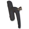 QOWRKRQ Cremonese con chiave MASTER Comfort universale per apertura interna Art. 6030.11 (NEOPA Nero opaco)