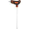 QUARKZMAN Chiave A Brugola A Manico A T Con Estremità Sferica 8mm Metrica | Acciaio S2, Per Manutenzione Domestica Auto Riparazione, Chiave A T Interna Esagonale, Braccio Lungo, Utensile