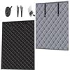 Generico Kit di isolamento per finestre Invernali, 40 60 80 120 150cm Tenda Isolante Termico per Finestre Impermeabili, Copertura Antivento E Oscurante Invernale Interni Mansarde Roulotte(Gray,La120xAl160cm)