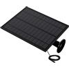 Homcloud Pannello solare per Telecamera e Dispositivi Smart Wi-Fi a batteria, cavo connettore micro USB da 3 metri integrato, impermeabile IP65