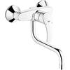 GROHE Miscelatore Monocomando a Parete per Lavello, Grigio (Cromo), 217 mm 31391002