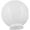 Levemolo Paralume Coprilampada Facile da Installare Rotondo in Plastica Bianco Accessorio Decorativo per Lampada da Giardino per Lampade da Esterno e Muro