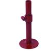 CARPEDIL BASETTA REGOLABILE A VITE PER PONTEGGIO BASE LUNGH. 50 CM PIEDE SUPPORTO