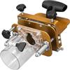 XUMIUZIY Mortasatrice 2 in 1 Efficiente Dispositivo per Scanalatura del Legno in Acciaio Inossidabile per Lavori Precisi di Mortasa e Tenone Localizzatore Regolabile per Scanalatura del Router di