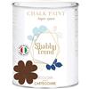 GENERICO SHABBY TREND® CHALK PAINT Pittura Shabby Chic Vintage Mobili Pareti Extra Opaca 120 VARIANTI (500ml, CHOCOLATE BROWN)