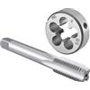 Burkit M16 X 2 Maschio e Die Set Mano Sinistra, M16 x 2.0 Filettatura Macchina Maschio e Tondo Die