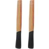 Amosfun Manico Martello Resistente per Sostituzione Facile 2 Pezzi in Legno Manico Legno e Adatto per Utensili Martello Muratore per Lavorare