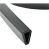 DQ-PP Profilo di protezione dei bordi, 1 m, UKS-1087, 9 x 15 mm, multiuso, per auto, profilo a U