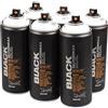 montana Set di bombolette spray Montana Black Bianco 6 x 400 ml