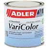 Adler, Vernice acrilica 2 in 1 "Varicolor", per interni ed esterni, vernice resistente alle intemperie, primer per legno, metallo e plastica, satinata, Nero