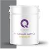 Q-COVER Latexfarbe Lavabile 10L (circa 70m2) Grigio Scuro Tonalità Vernice per Interni Vernice per Pareti Vernice per Soffitti Classe 2 Vernice Opaca Per Allergici Resistente allo Strofinio Inodore
