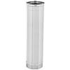 UTILFER CANNA FUMARIA TUBO ACCIAIO INOX AISI 304 MT 1 x 0,5 mm -TUTTE LE MISURE- (DIAMETRO 80)