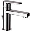 Inbagno Miscelatore Lavabo Medio Serie Artic Rubinetterie Mariani - In Ottone Cromato Lucido - Con Aeratore A Risparmio Idrico E Piletta Saltarello