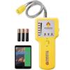 EG Rilevatore Gas Naturale, Rilevatore Perdite di Gas Propano, Rilevatore di Gas Combustibile, Sensore Combustibile Gas Esplosivo Portatile, Tester: Metano, Butano, LPG, LNG; Collo Sensore Flessibile