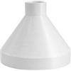 MKK Riduttore per tubo di ventilazione, adattatore di riduzione del tubo, riduzione del flusso ottimizzato (Ø 150-80 mm)