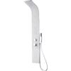 Essebagno Esseflat pannello doccia idromassaggio meccanico bianco opaco