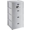 nextradeitalia 1PEZZO CASSETTIERA ELEGANCE 4 cassetti - cm. 40x40x80 h col. Bianco
