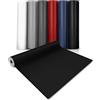 casa pura® CV Expotop - Rivestimento per pavimento in PVC extra resistente all'abrasione (espanso), tinta unita, nero, superficie strutturata, al metro (100 x 100 cm)