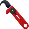 MASTERBRICO Cutter a Uncino Professionale Maxi Mass 170 mm - Lama Ultra Affilata in Acciaio al Manganese da 0,8 mm, Ideale per Guaine, Cordami, Imballaggi, Agricoltura, Edilizia