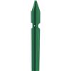 BUD - Palo paletto in ferro plastificato verde per rete recinzione metallica 1 PZ (T30 - H250 cm)